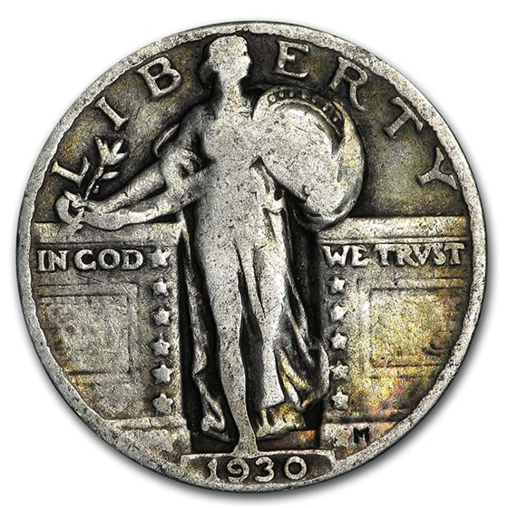 1930 Standing Liberty Quarter Good/VG 1930 Standing Liberty Quarter Good/VG